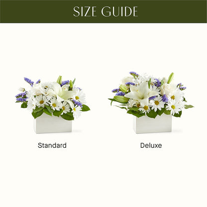 Beyond Blue Box Bouquet – FELTY-ROLAND FLORIST & PLANT INC, Elizabethton TN