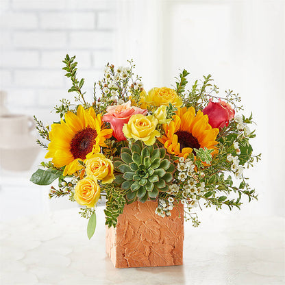 Sunflower Season Bouquet – FELTY-ROLAND FLORIST & PLANT INC, Elizabethton TN