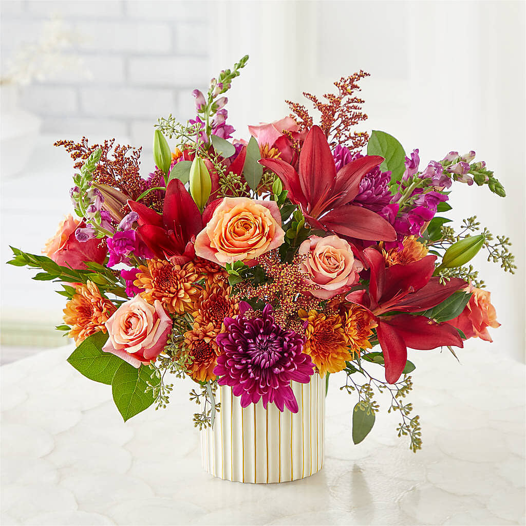 Burgundy Landscape Bouquet – FELTY-ROLAND FLORIST & PLANT INC, Elizabethton TN