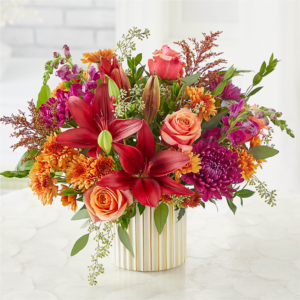 Burgundy Landscape Bouquet – FELTY-ROLAND FLORIST & PLANT INC, Elizabethton TN