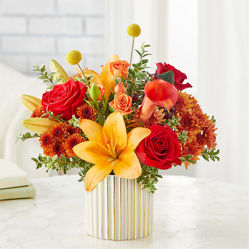 Scarlet Skies Bouquet – FELTY-ROLAND FLORIST & PLANT INC, Elizabethton TN