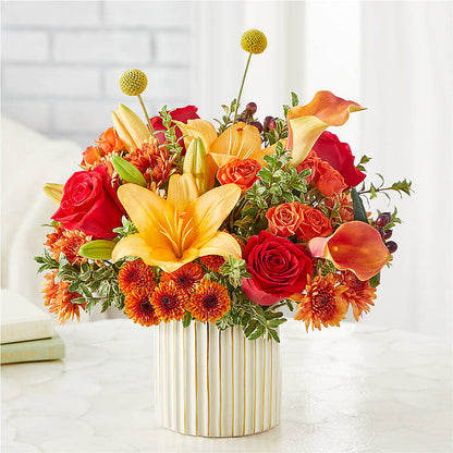Scarlet Skies Bouquet – FELTY-ROLAND FLORIST & PLANT INC, Elizabethton TN