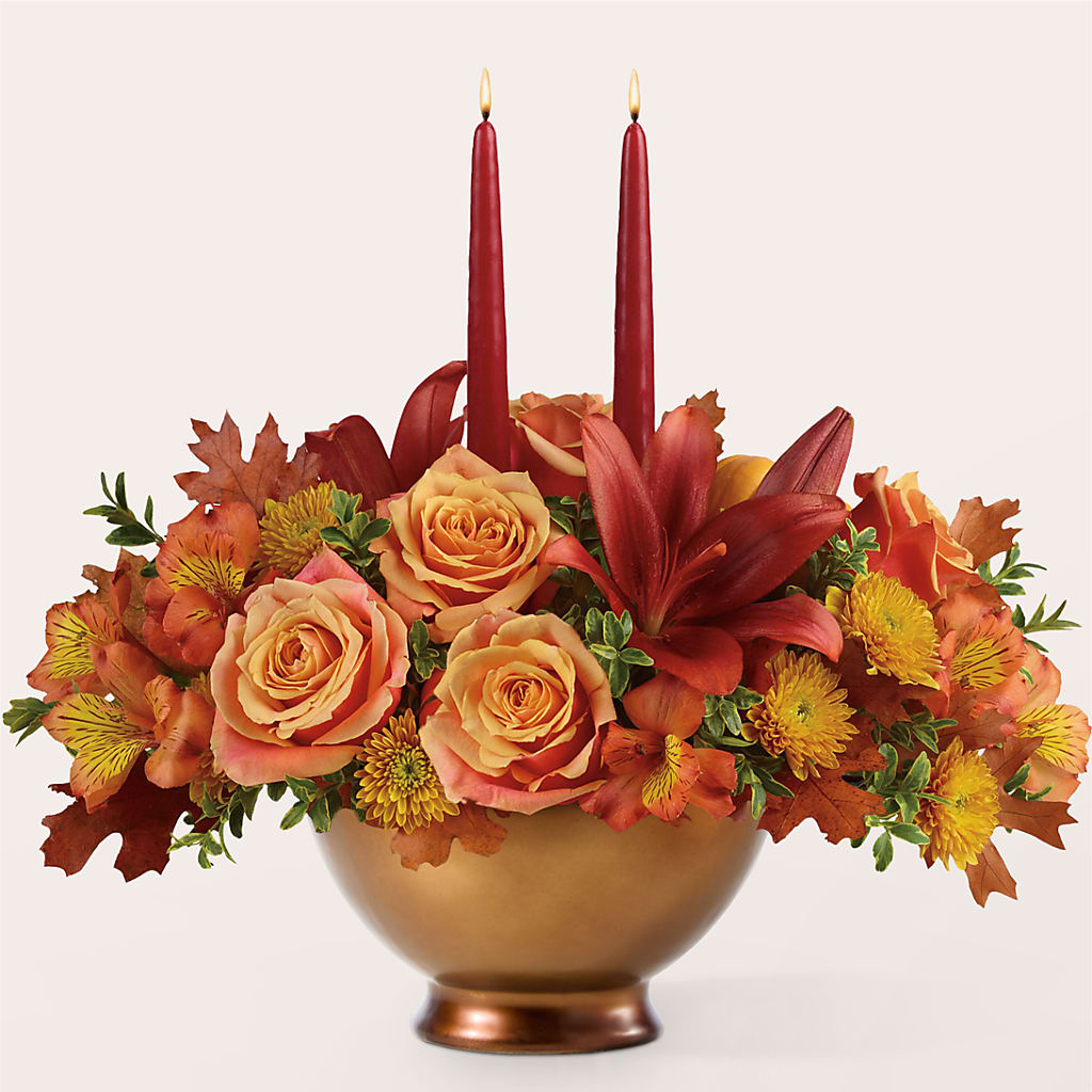 Harvest Table Centerpiece – FELTY-ROLAND FLORIST & PLANT INC, Elizabethton TN