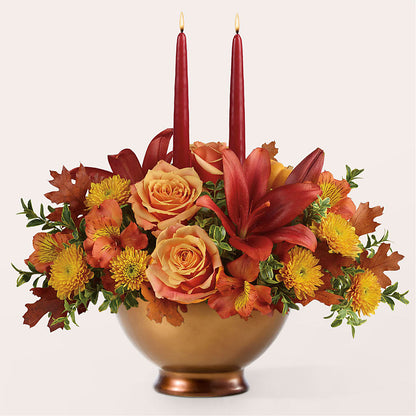 Harvest Table Centerpiece – FELTY-ROLAND FLORIST & PLANT INC, Elizabethton TN