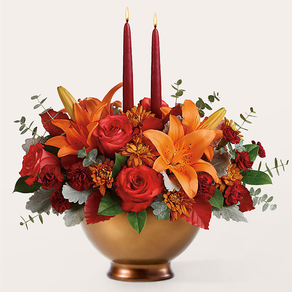 Fruits of Fall Centerpiece – FELTY-ROLAND FLORIST & PLANT INC, Elizabethton TN