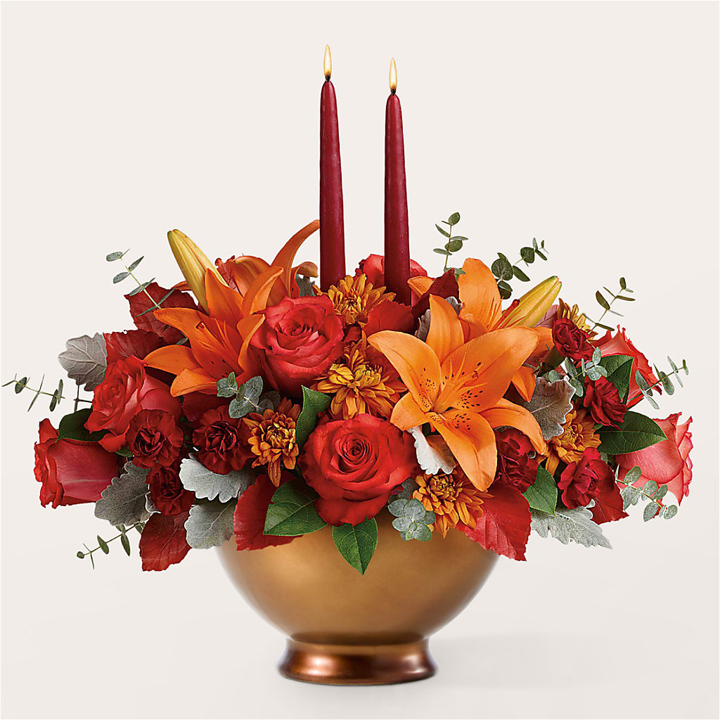 Fruits of Fall Centerpiece – FELTY-ROLAND FLORIST & PLANT INC, Elizabethton TN