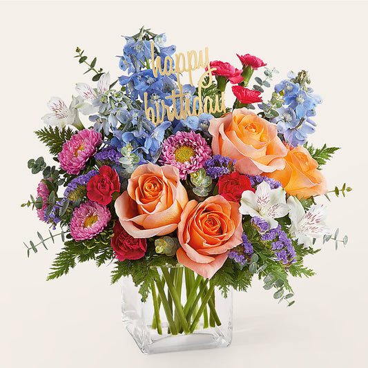 Birthday Bash Bouquet – FELTY-ROLAND FLORIST & PLANT INC, Elizabethton TN