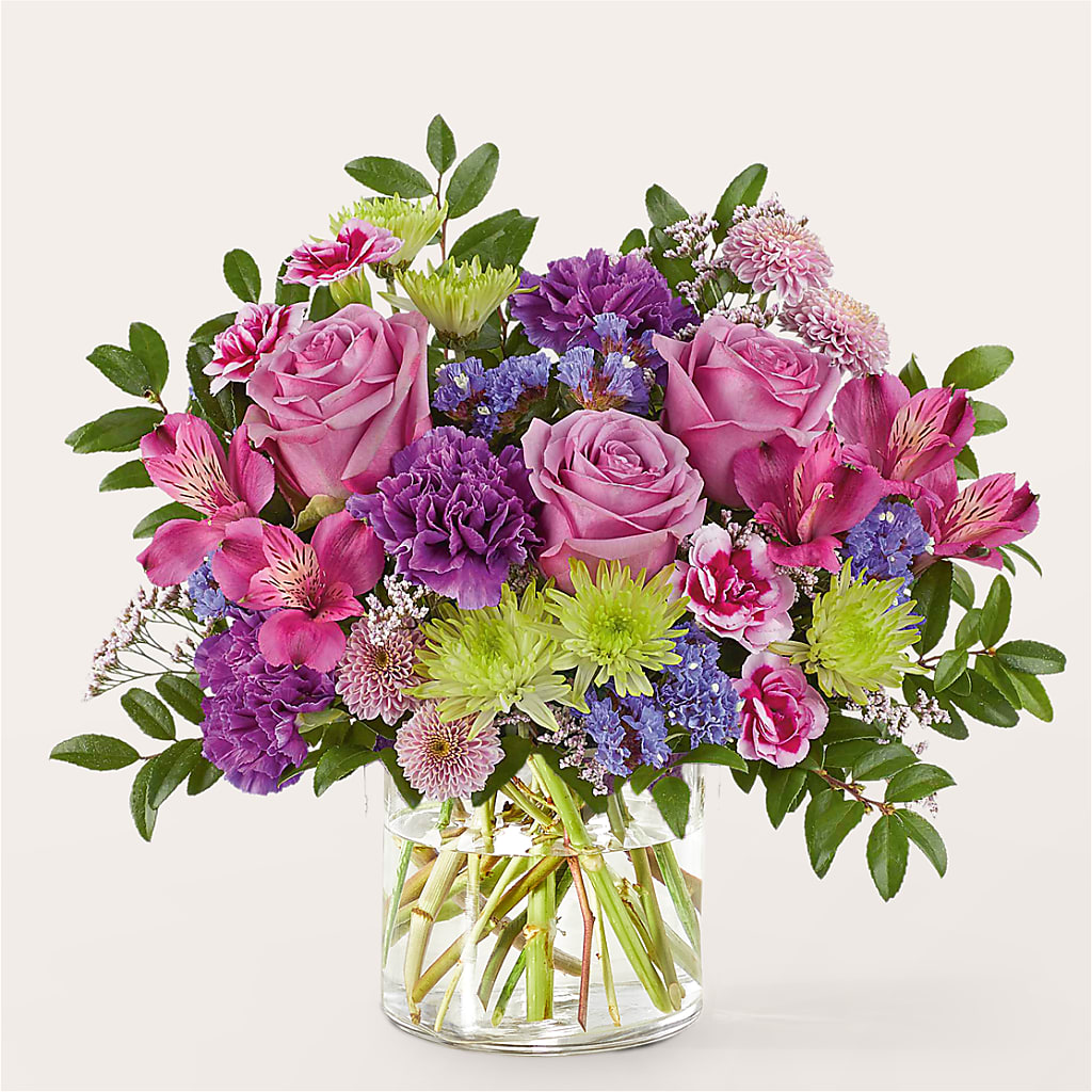 Glass Half Full Bouquet – FELTY-ROLAND FLORIST & PLANT INC, Elizabethton TN