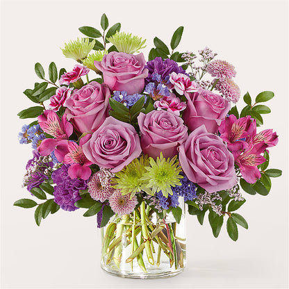 Glass Half Full Bouquet – FELTY-ROLAND FLORIST & PLANT INC, Elizabethton TN