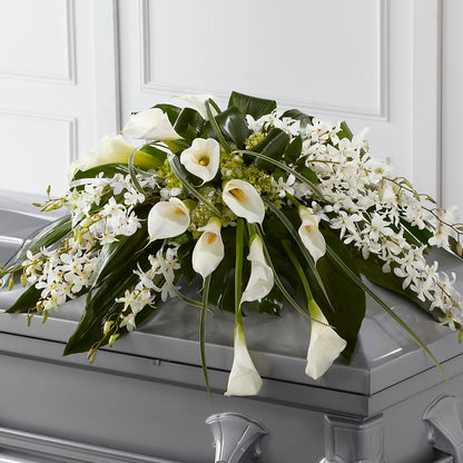 Angel Wings Casket Spray – FELTY-ROLAND FLORIST & PLANT INC, Elizabethton TN