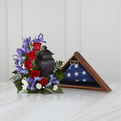 Patriotic Tribute Arrangement – FELTY-ROLAND FLORIST & PLANT INC, Elizabethton TN