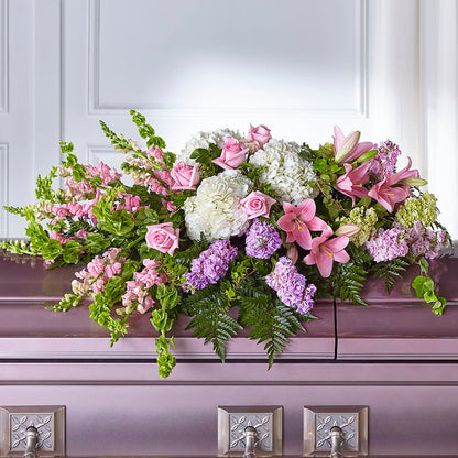 Life's Gratitude Casket Spray – FELTY-ROLAND FLORIST & PLANT INC, Elizabethton TN