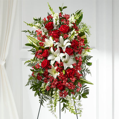 Everlasting Memory Standing Spray – FELTY-ROLAND FLORIST & PLANT INC, Elizabethton TN