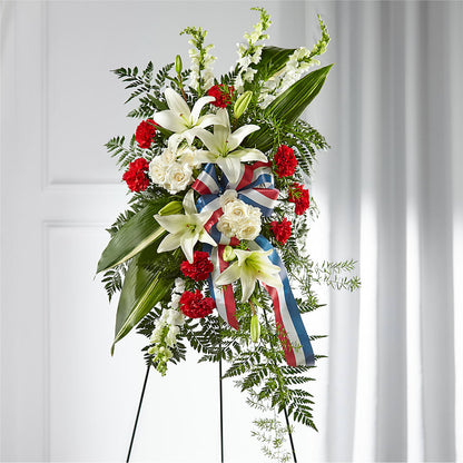 Stars of Life Standing Spray – FELTY-ROLAND FLORIST & PLANT INC, Elizabethton TN