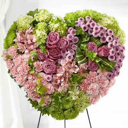 Heartwarming Standing Heart – FELTY-ROLAND FLORIST & PLANT INC, Elizabethton TN