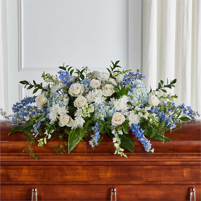 Timeless Essence Casket Spray – FELTY-ROLAND FLORIST & PLANT INC, Elizabethton TN