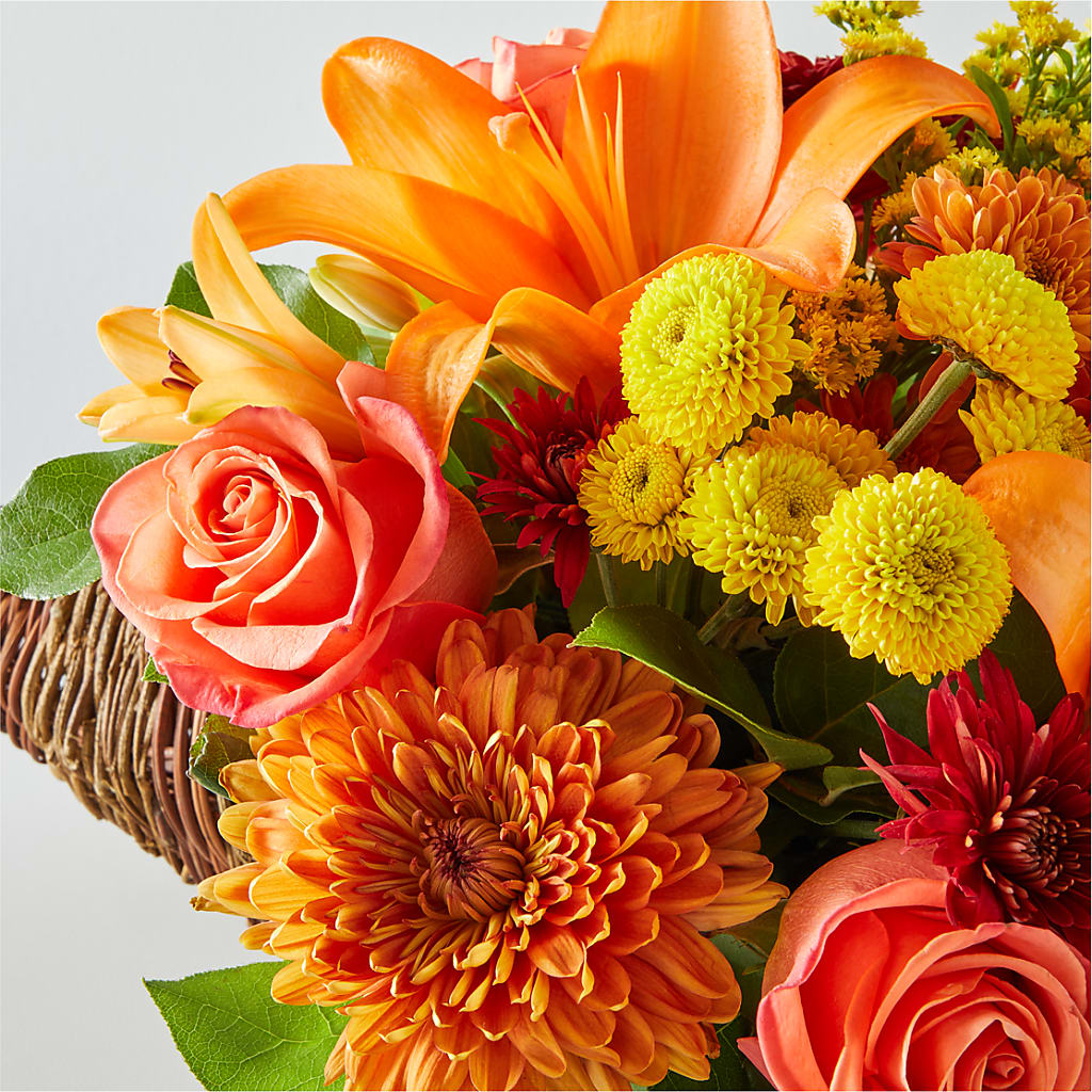 Bouquet of Blessings Cornucopia – FELTY-ROLAND FLORIST & PLANT INC, Elizabethton TN
