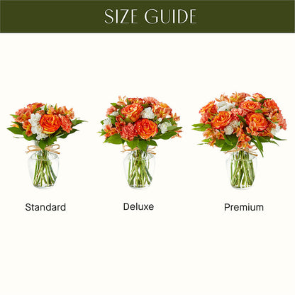 Apricot Glow Bouquet – FELTY-ROLAND FLORIST & PLANT INC, Elizabethton TN