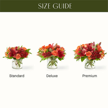Crimson Leaves Bouquet – FELTY-ROLAND FLORIST & PLANT INC, Elizabethton TN