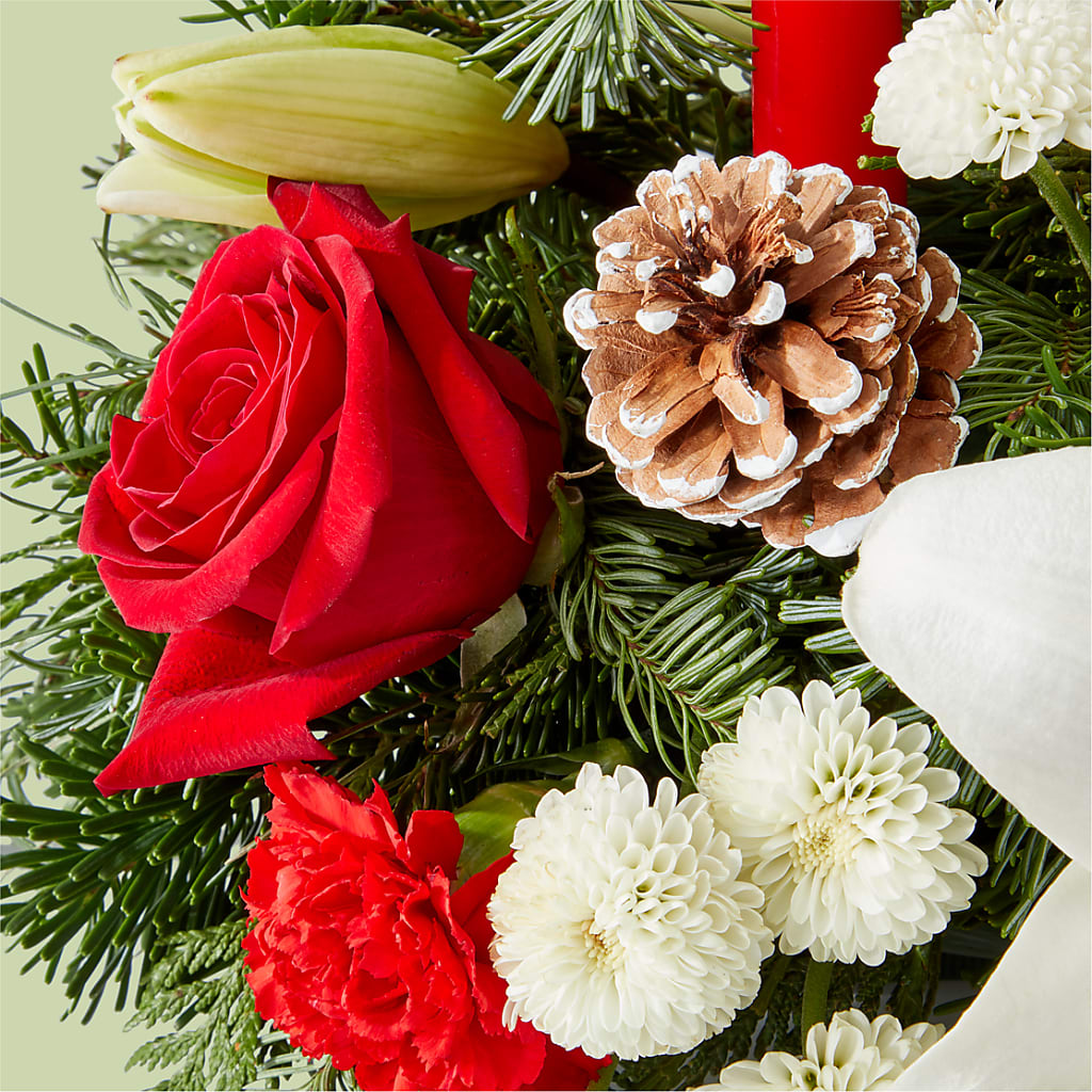 Seasonal Festivities Centerpiece – FELTY-ROLAND FLORIST & PLANT INC, Elizabethton TN