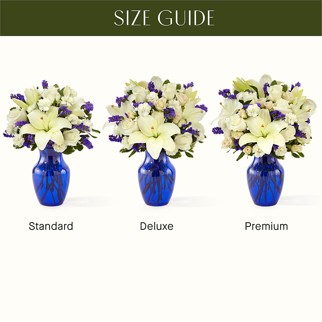 Sapphire Rush Bouquet – FELTY-ROLAND FLORIST & PLANT INC, Elizabethton TN