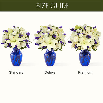 Sapphire Rush Bouquet – FELTY-ROLAND FLORIST & PLANT INC, Elizabethton TN