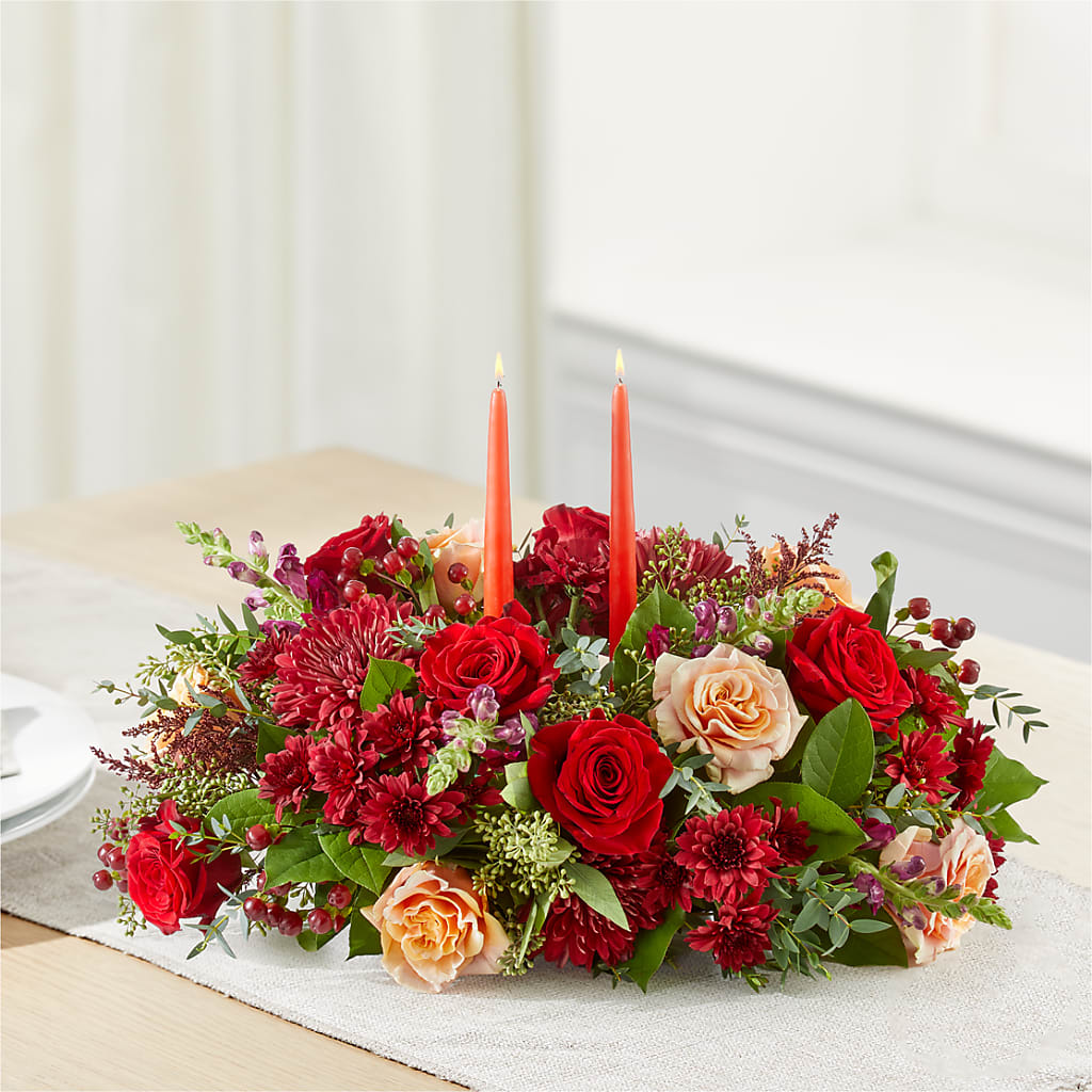 Most Thankful Centerpiece – FELTY-ROLAND FLORIST & PLANT INC, Elizabethton TN