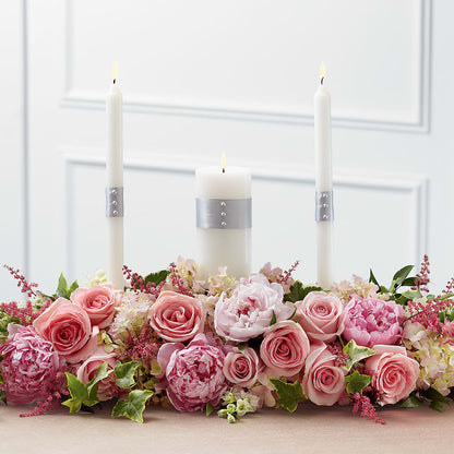 Worldwide Romance Unity Candle Arrangement – FELTY-ROLAND FLORIST & PLANT INC, Elizabethton TN